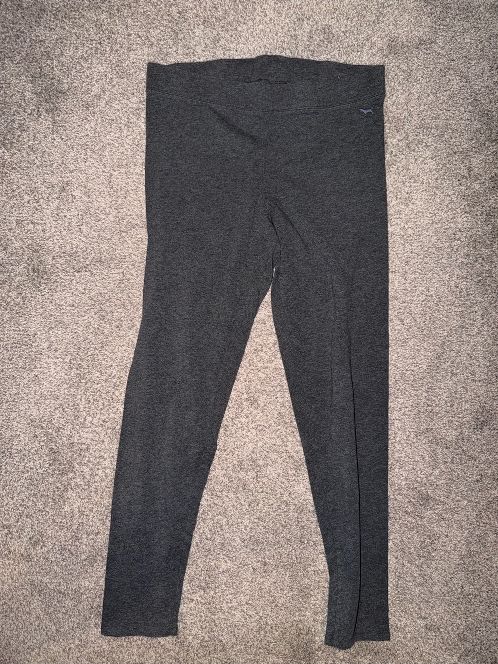PINK Victoria's Secret Dark Charcoal Gray Leggings